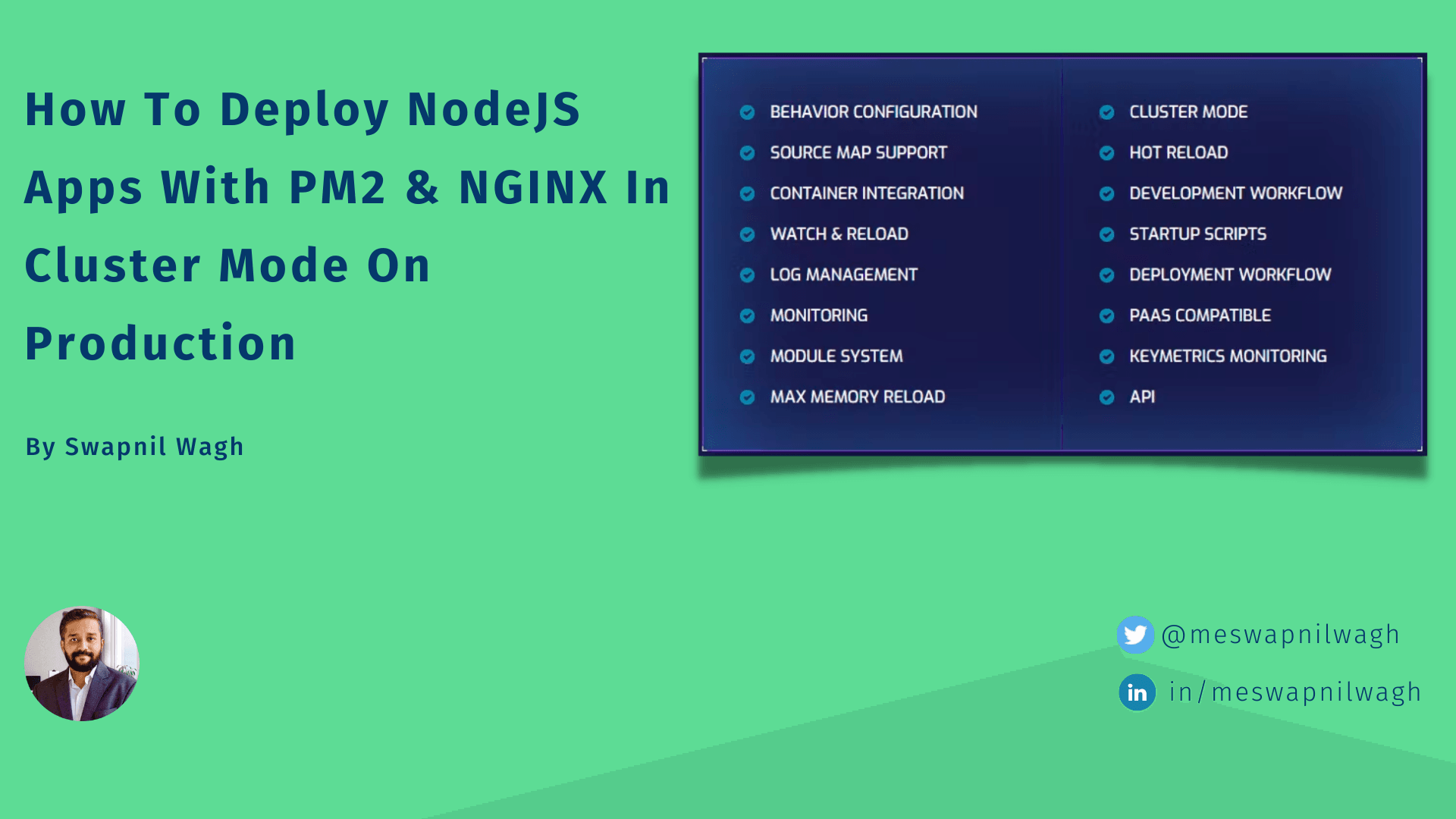 How To Deploy NodeJS Apps With PM2 & NGINX In Cluster Mode On Production